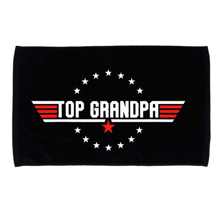 Fathers Day Gift Grandpa Gift from Grand Son Daughter Microfiber Hand Towel