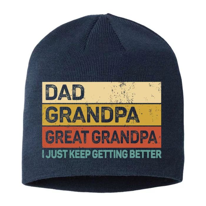 Fathers Day Gift from Grand Dad Grandpa Great Grandpa 8 1/2in Sustainable Knit Beanie