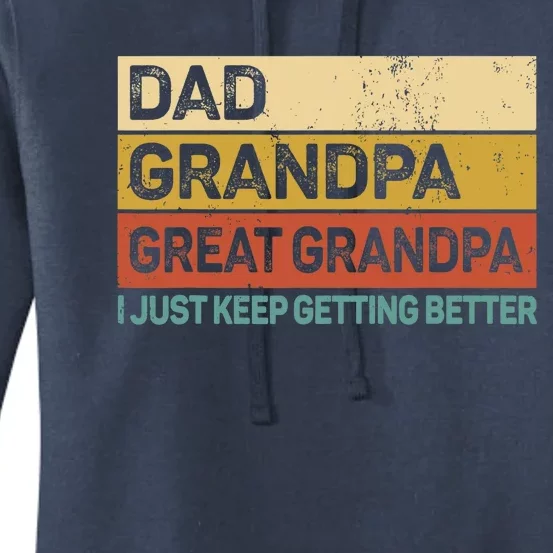 Fathers Day Gift from Grand Dad Grandpa Great Grandpa Women's Pullover Hoodie