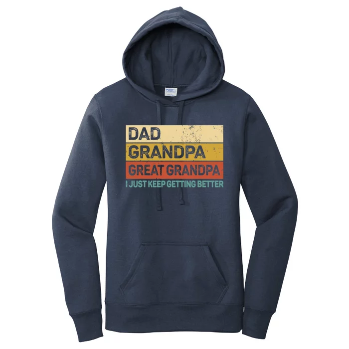 Fathers Day Gift from Grand Dad Grandpa Great Grandpa Women's Pullover Hoodie