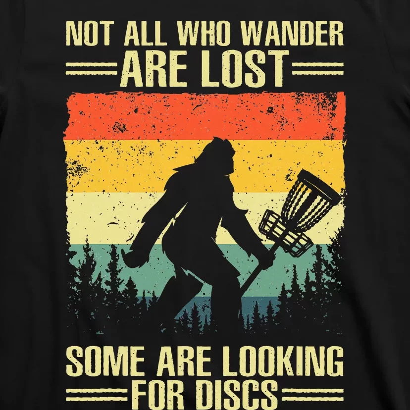 Funny Disc Golf Art T-Shirt