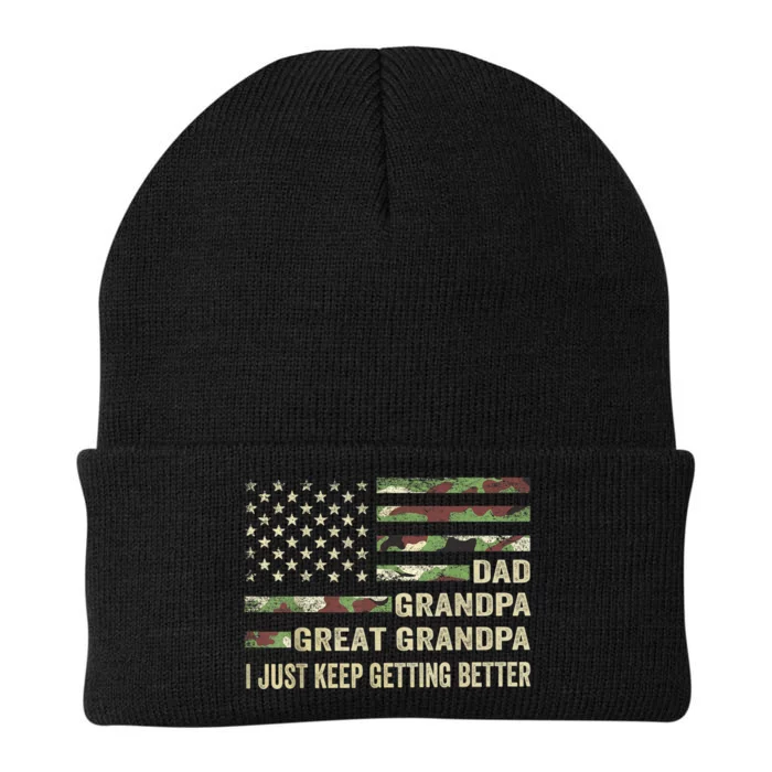 Fathers Day Gift from GrandKid Dad Grandpa Great Grandpa Knit Cap Winter Beanie