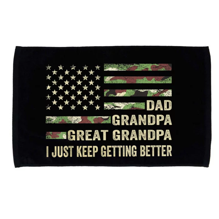 Fathers Day Gift from GrandKid Dad Grandpa Great Grandpa Microfiber Hand Towel