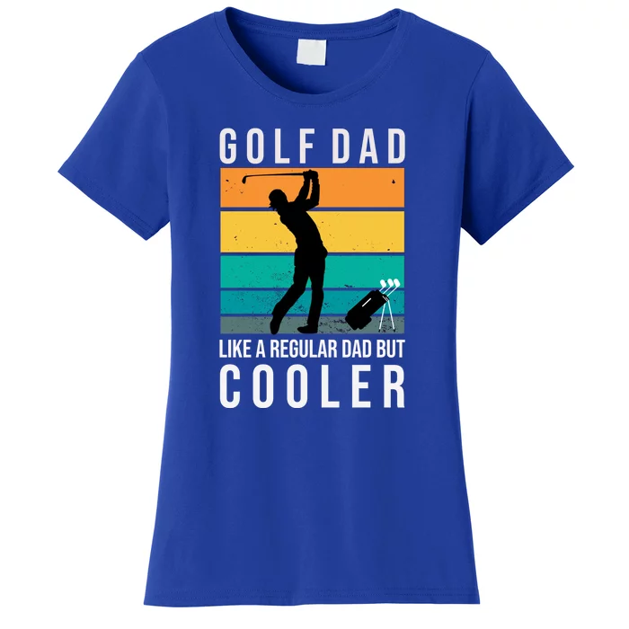 Father's Day Golf Dad Vintage Funny Gift For Dad Women's T-Shirt