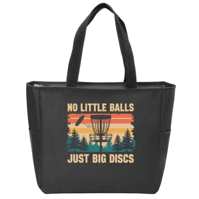 Funny Disc Golf Design For Disc Golf Player Golfer Zip Tote Bag