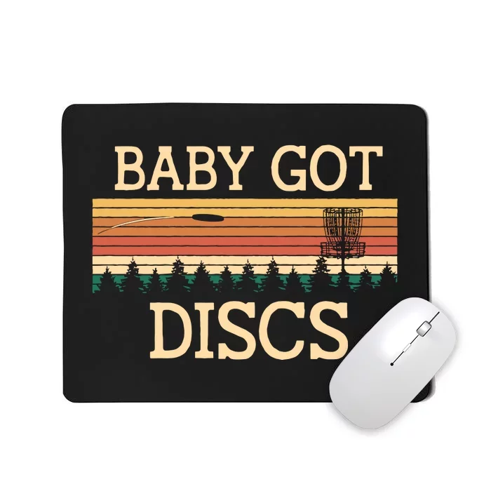 Funny Disc Golf Humor Golfer Pun Couples Mousepad