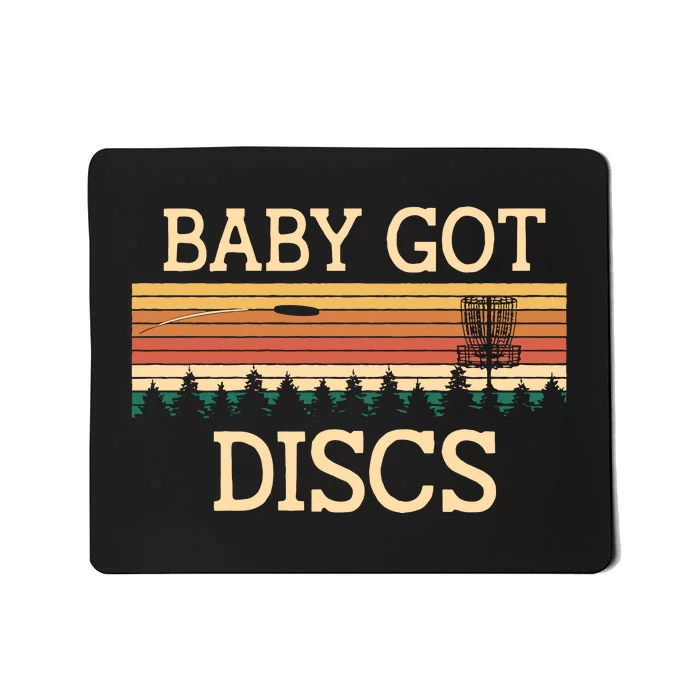 Funny Disc Golf Humor Golfer Pun Couples Mousepad