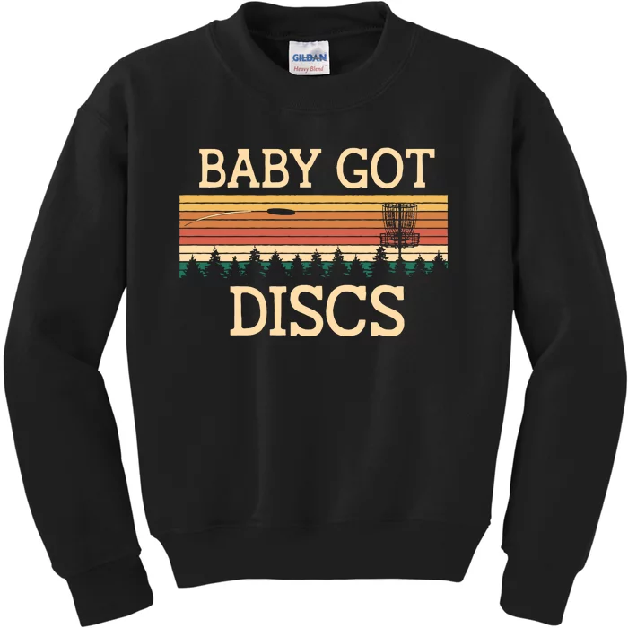 Funny Disc Golf Humor Golfer Pun Couples Kids Sweatshirt