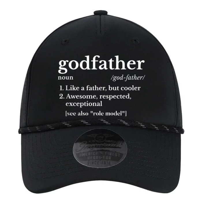 Fathers Day Gift For Godfather Gifts From Godchild Shirt Performance The Dyno Cap