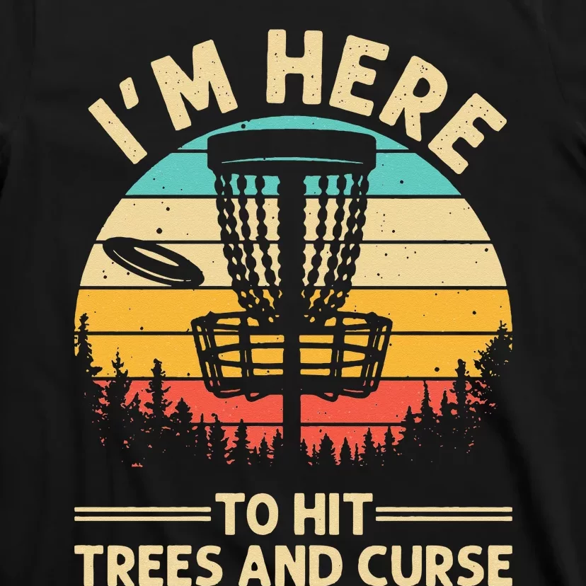 Funny Disc Golf For  Disc Golf Player Trees Sports T-Shirt