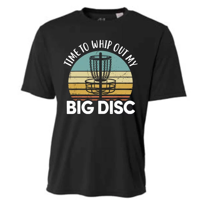 Funny Disc Golf Art For Men Women Flying Disc Sport Players Cooling Performance Crew T-Shirt