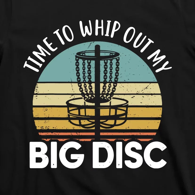 Funny Disc Golf Art For Men Women Flying Disc Sport Players T-Shirt