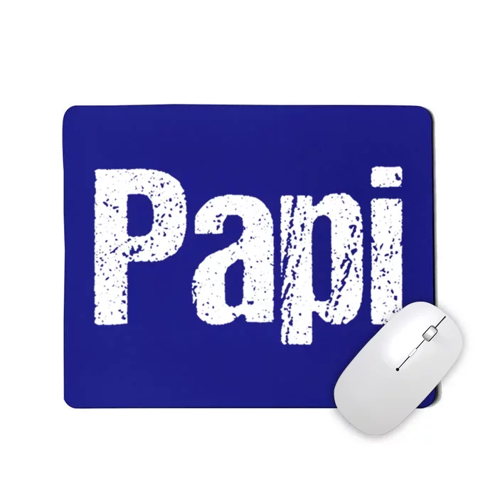 Fun Dad Gift Papi Hooded Gift Hispanic Spanish Gift Mousepad