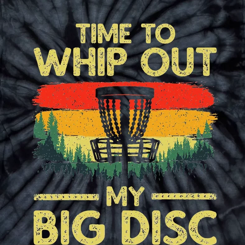 Funny Disc Golf Art Flying Disc Sport Players Tie-Dye T-Shirt