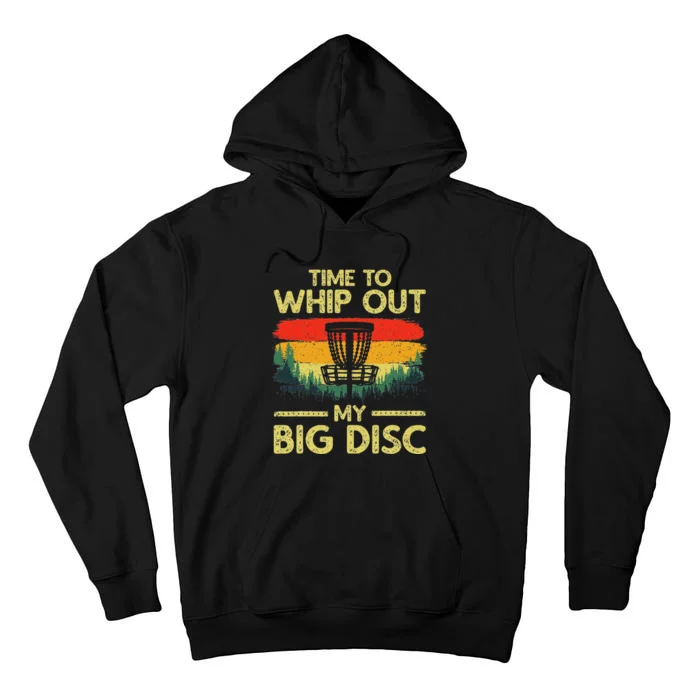 Funny Disc Golf Art Flying Disc Sport Players Tall Hoodie