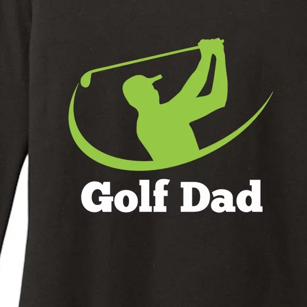 Father's Day Golf Dad Lover Best Dad By Par Gift For Dad Womens CVC Long Sleeve Shirt