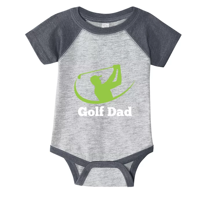 Father's Day Golf Dad Lover Best Dad By Par Gift For Dad Infant Baby Jersey Bodysuit