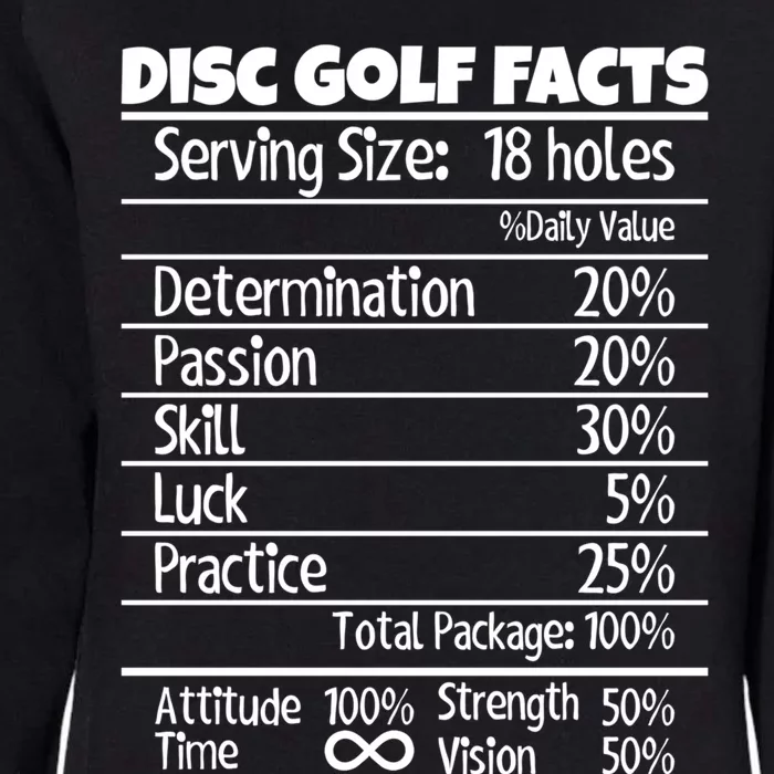 Funny Disc Golf Facts Cool Gift Womens California Wash Sweatshirt