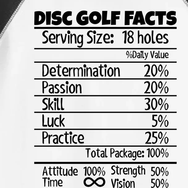 Funny Disc Golf Facts Cool Gift Toddler Fine Jersey T-Shirt