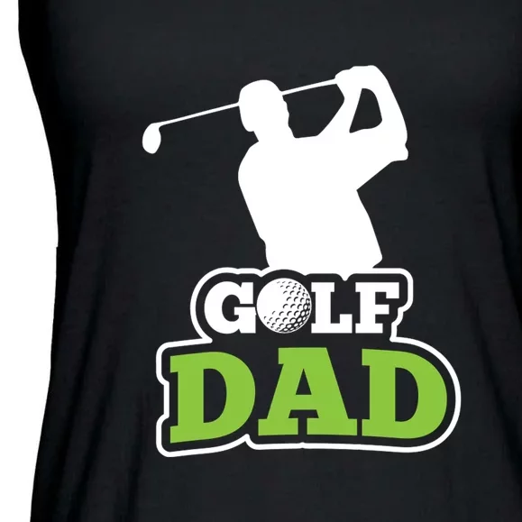 Father's Day Golf Golf Player Golf Dad Golf Lover Birthday Gift For Dad Ladies Essential Flowy Tank