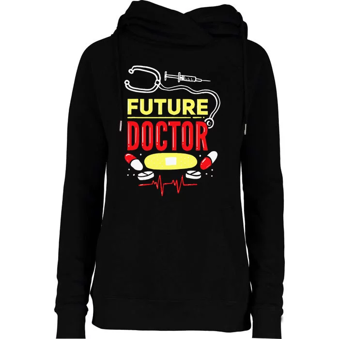 Future Doctor Gift For A Future Doctor Womens Funnel Neck Pullover Hood