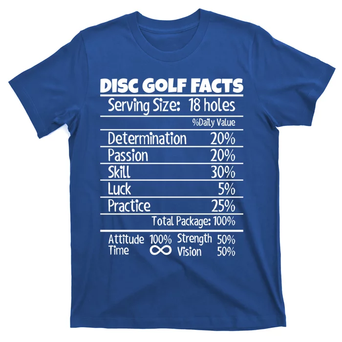 Funny Disc Golf Facts Great Gift T-Shirt