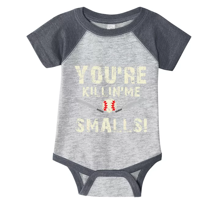 Funny Dad Gift You're Killing Me Smalls Dad And Child Infant Baby Jersey Bodysuit