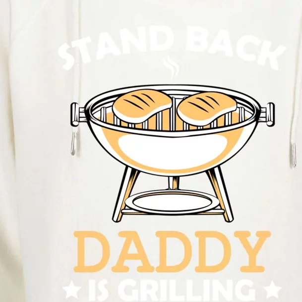 Fathers Day Grilling Bbq Smoker Meat Lover Daddy Funny Fan Gift Womens Funnel Neck Pullover Hood