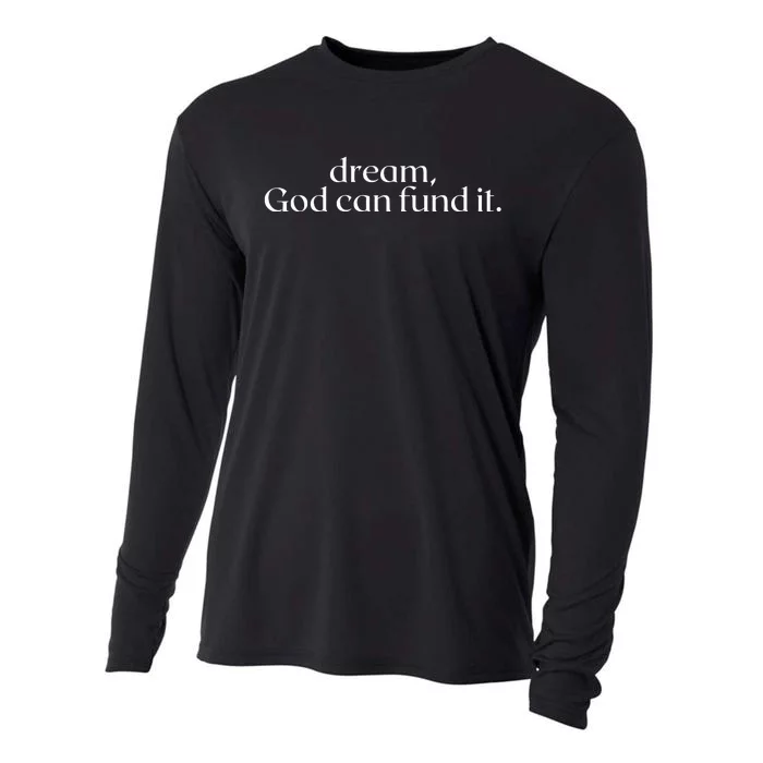 Funmibi Dream God Can Fund It Cooling Performance Long Sleeve Crew