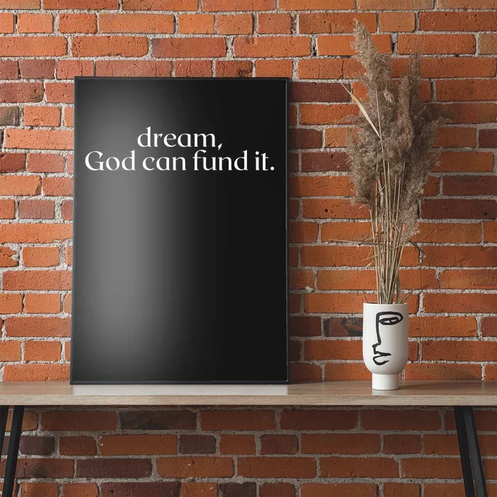 Funmibi Dream God Can Fund It Poster