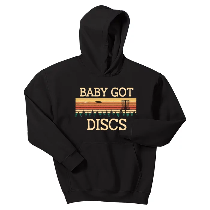 Funny Disc Golf Humor Golfer Pun Couples Kids Hoodie