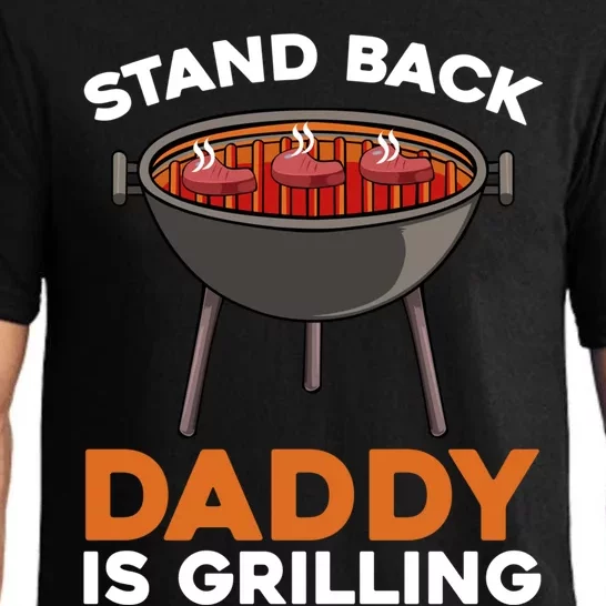 Fathers Day Grilling Bbq Smoker Meat Lover Daddy Funny Fan Funny Gift Pajama Set