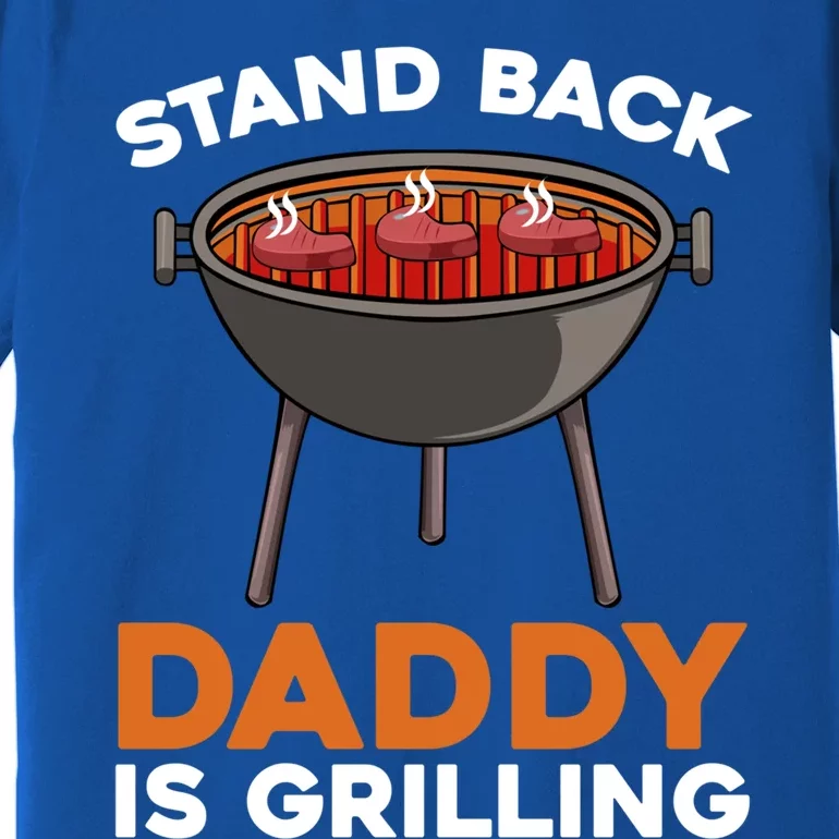 Fathers Day Grilling Bbq Smoker Meat Lover Daddy Funny Fan Funny Gift Premium T-Shirt