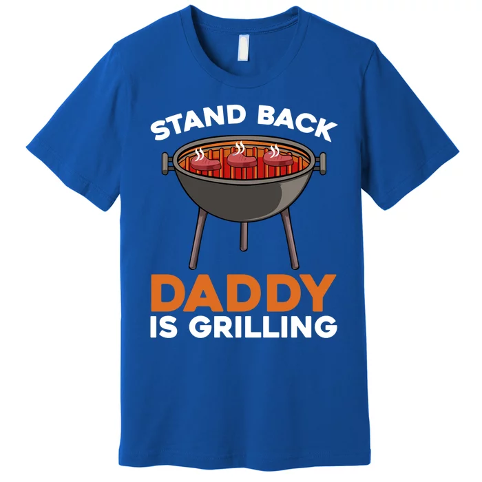 Fathers Day Grilling Bbq Smoker Meat Lover Daddy Funny Fan Funny Gift Premium T-Shirt