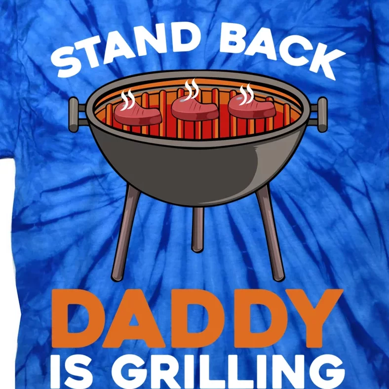 Fathers Day Grilling Bbq Smoker Meat Lover Daddy Funny Fan Funny Gift Tie-Dye T-Shirt