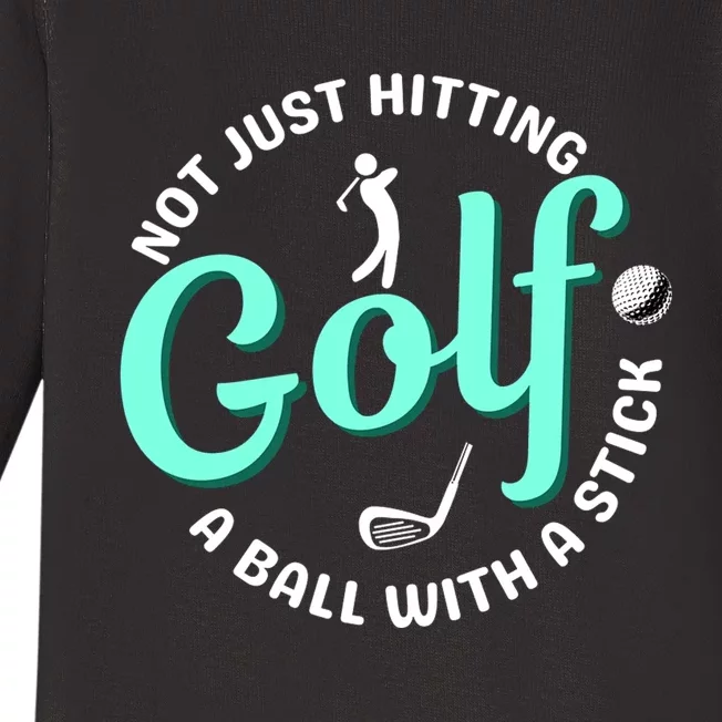 Father's Day Golf Loving Father Golf Dad Gift For Dad Baby Long Sleeve Bodysuit