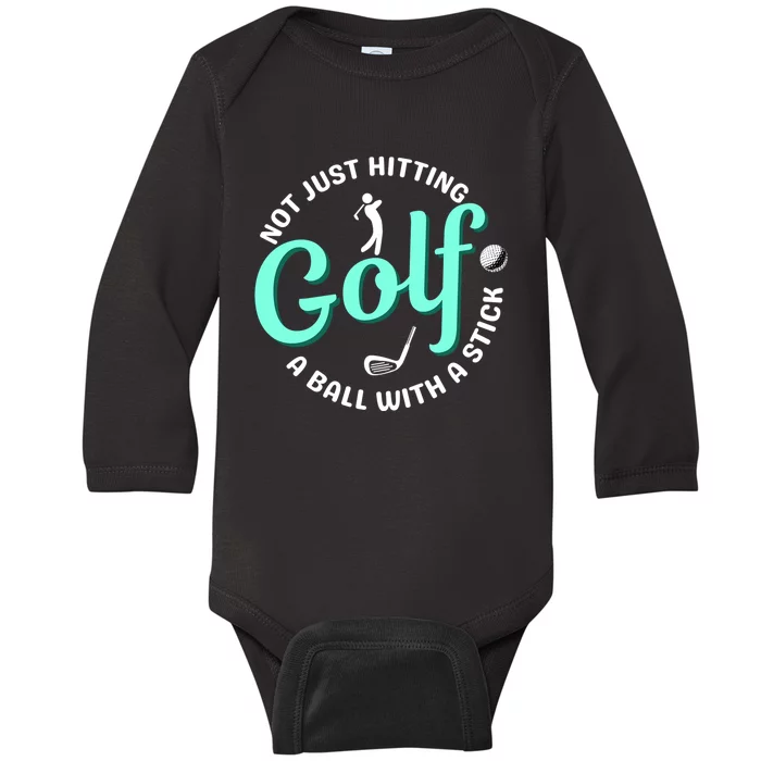 Father's Day Golf Loving Father Golf Dad Gift For Dad Baby Long Sleeve Bodysuit