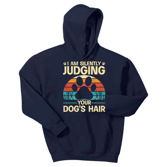 Funny Dog Grooming Design For Women Dog Groomer Lovers Kids Hoodie