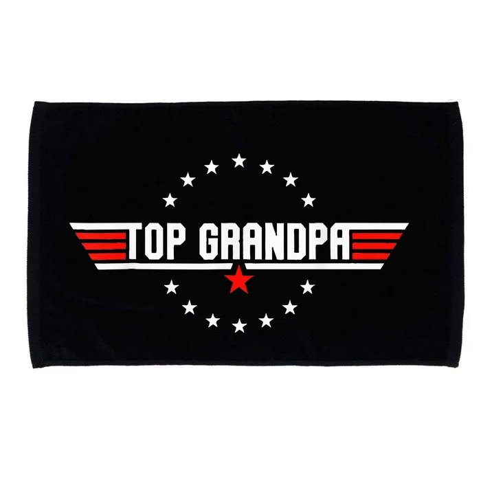 Fathers Day Gift Grandpa Gift From Son Daughter Grandkids Microfiber Hand Towel