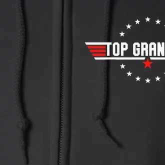 Fathers Day Gift Grandpa Gift From Grandkids Son Full Zip Hoodie