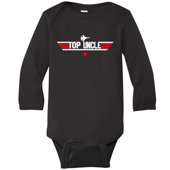 Fathers Day Gift Uncle Gift From Niece Nephew Sister Brother Baby Long Sleeve Bodysuit