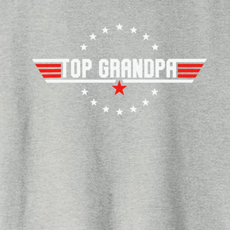 Fathers Day Gift Grandpa Gift From Grand Son Daughter Women's Crop Top Tee