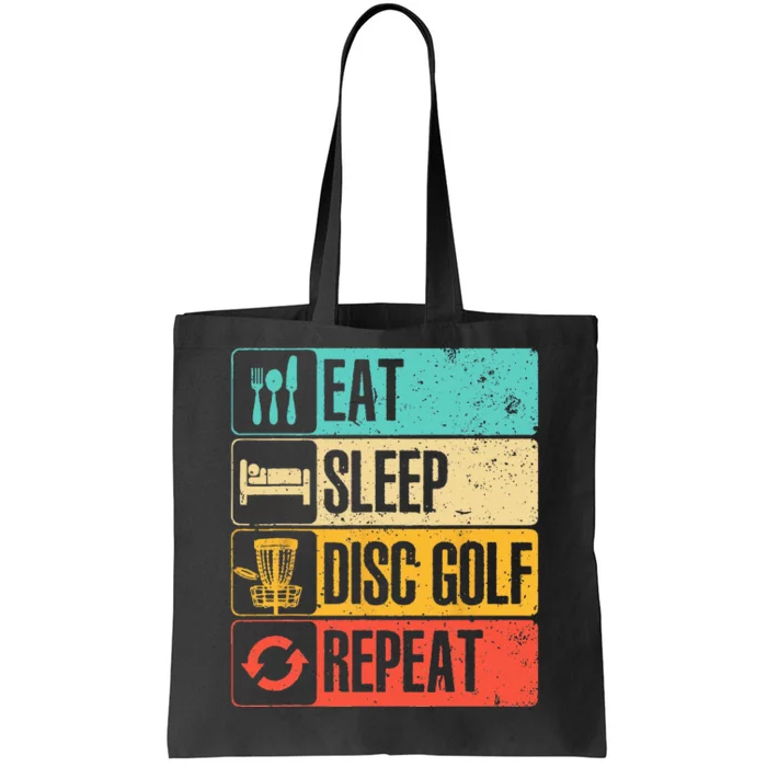 Funny Disc Golf Art For  Golf Player Disc Golfers Tote Bag