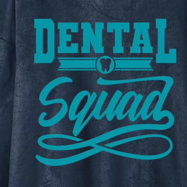 Funny Dentist Gift Tooth For Dental Assistant Dental Squad Gift Hooded Wearable Blanket