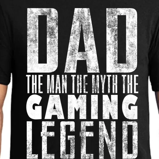 Fathers Day Gaming Legend For Dad Who Games Video Gamer Dad Meaningful Gift Pajama Set