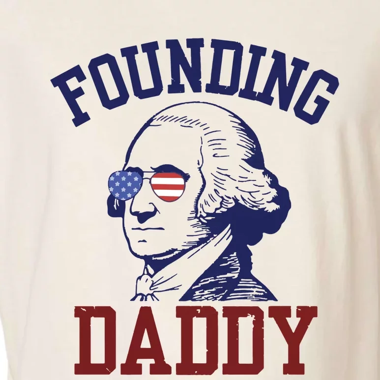 Founding Daddy George Washington Garment-Dyed Women's Muscle Tee