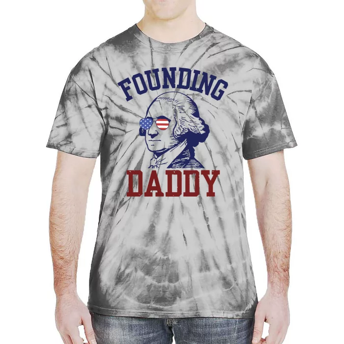 Founding Daddy George Washington Tie-Dye T-Shirt