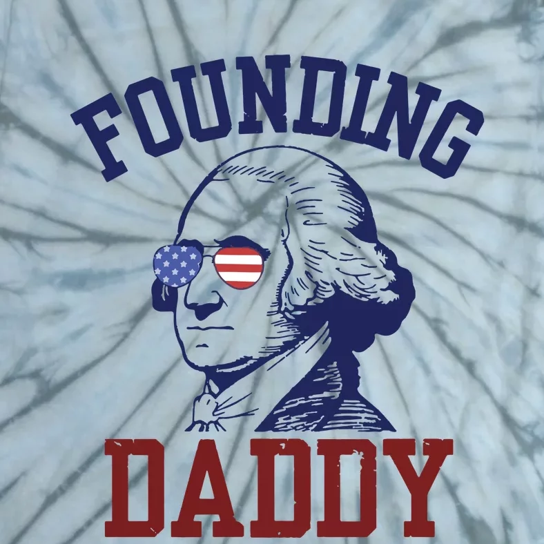 Founding Daddy George Washington Tie-Dye T-Shirt