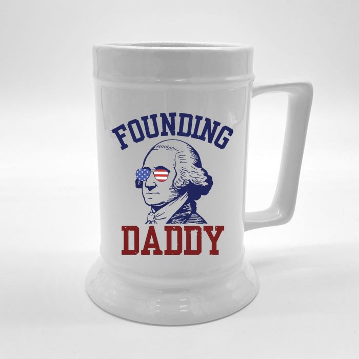 Founding Daddy George Washington Front & Back Beer Stein