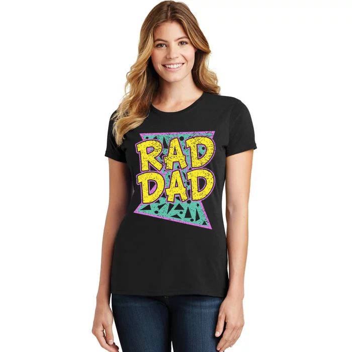 Fathers Day Gift For Daddy Rad Dad Women's T-Shirt